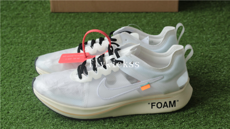 Correct Version Off White x Nike Zoom Fly